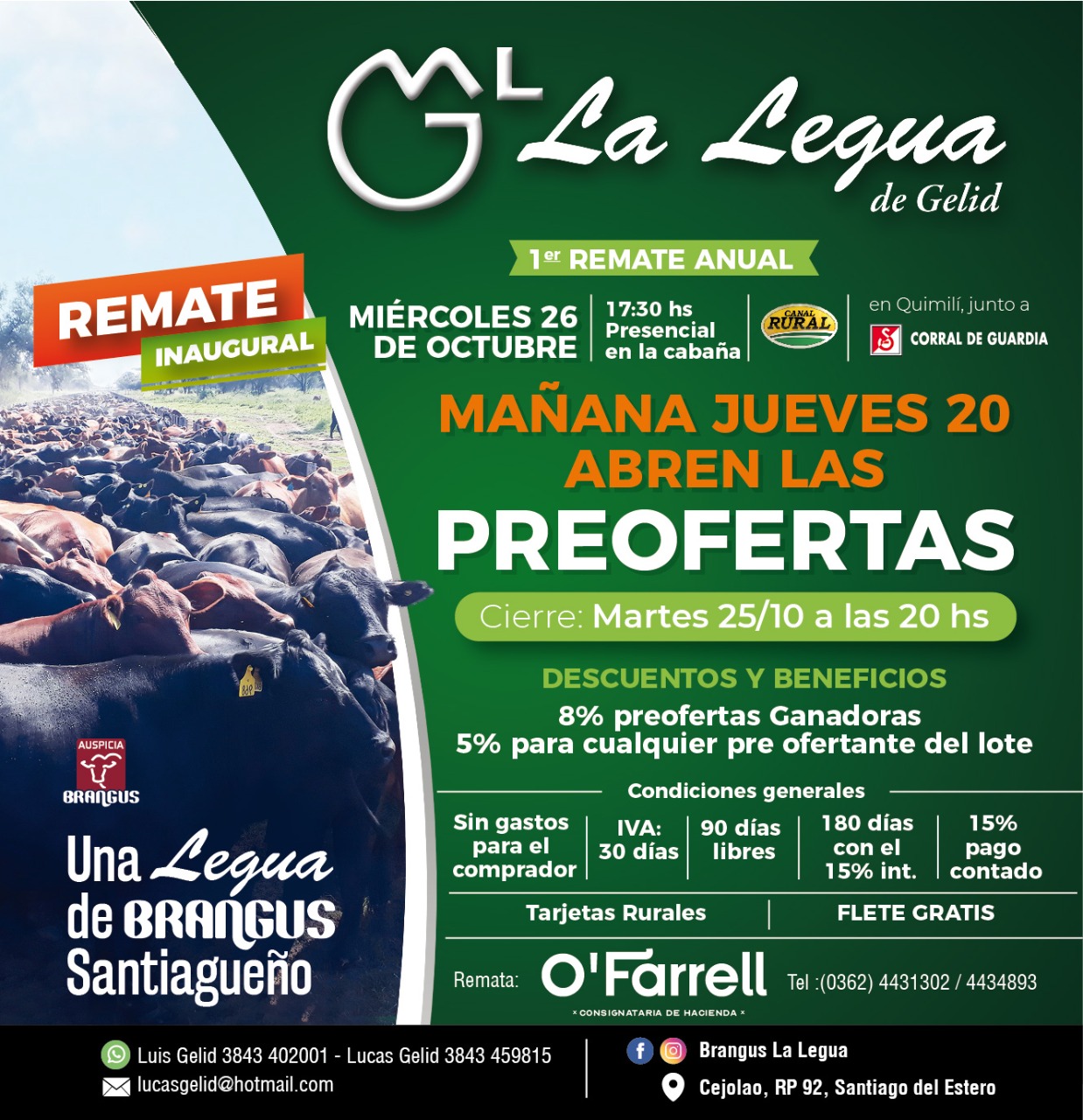 La Legua Pre ofertas